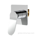 China Chrome concealed shower mixer body with 1 output Manufactory